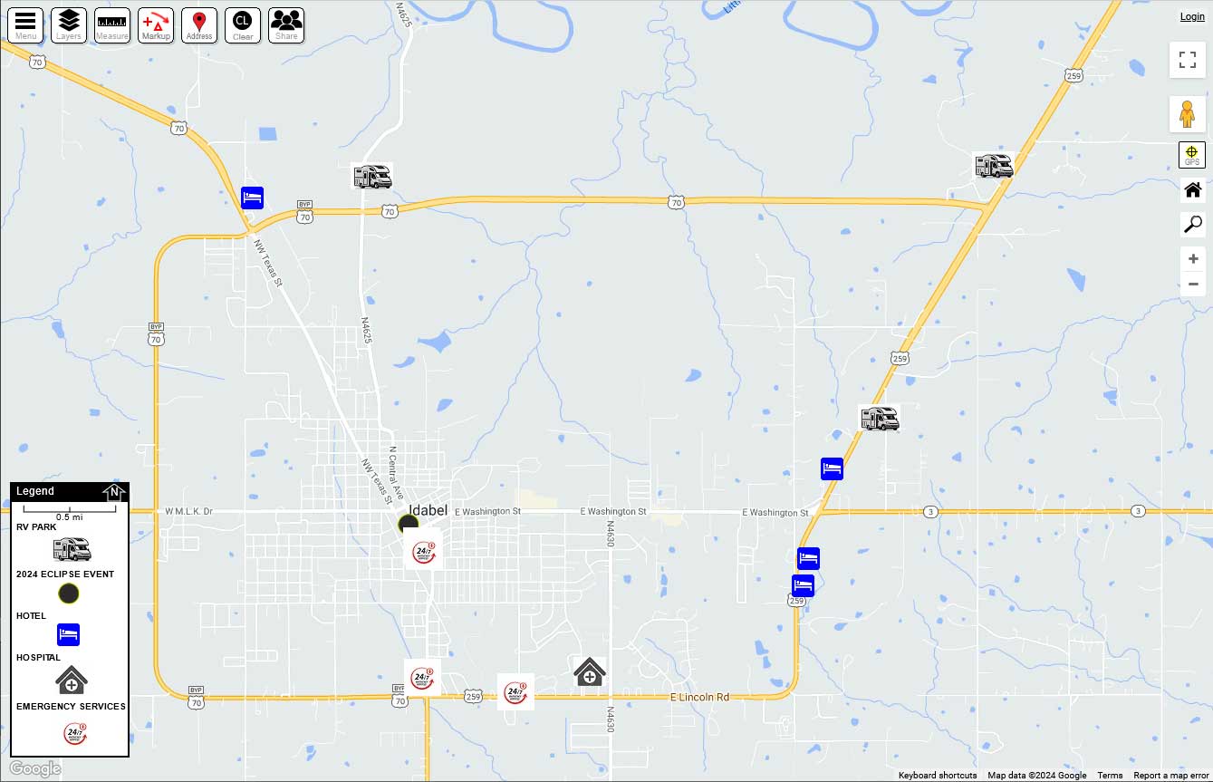 Eclipse Resources Map